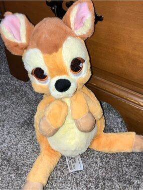 Disney Orange and Cream Bambi Plush Deer